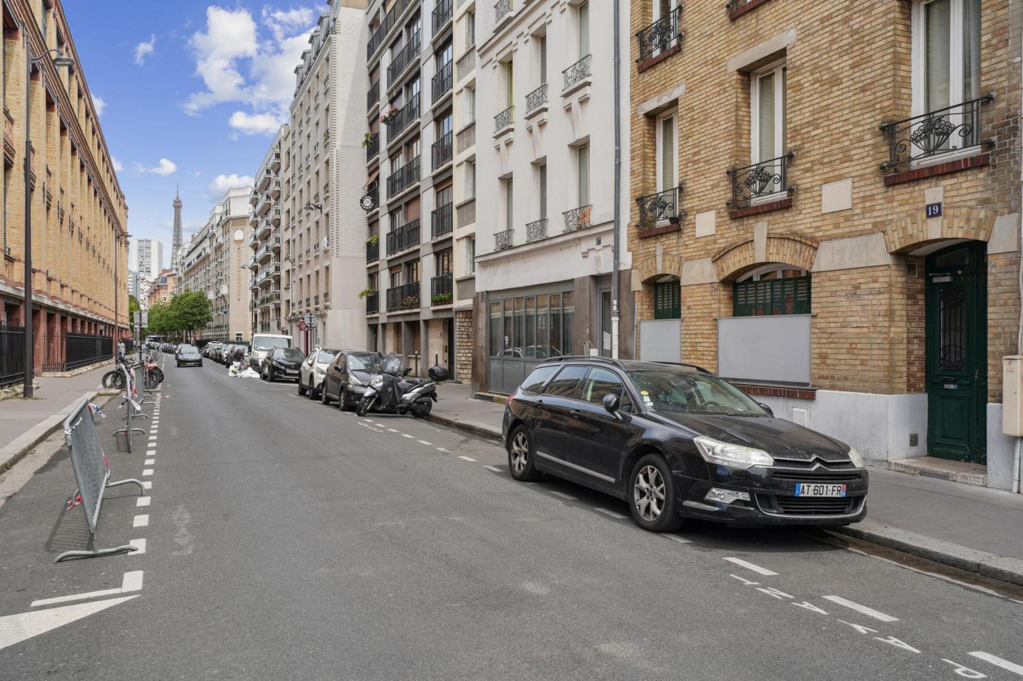 Tour Eiffel Apartment Париж Экстерьер фото
